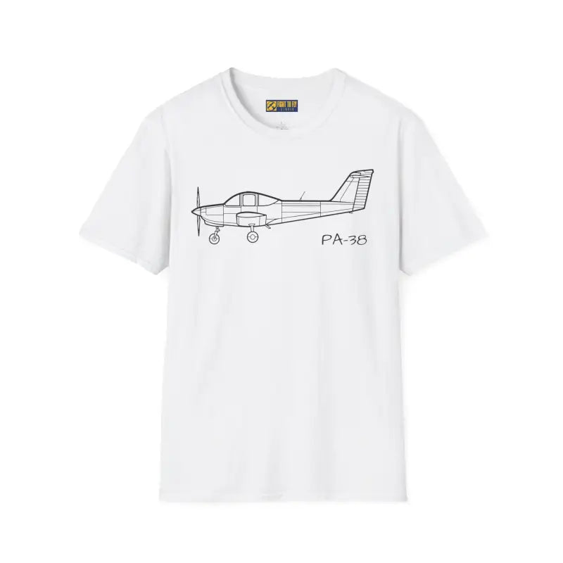 PA-38 T-Shirt – Piper Tomahawk “Traumahawk” Trainer Tee - Pilot gifts - WWII warbird t-shirt