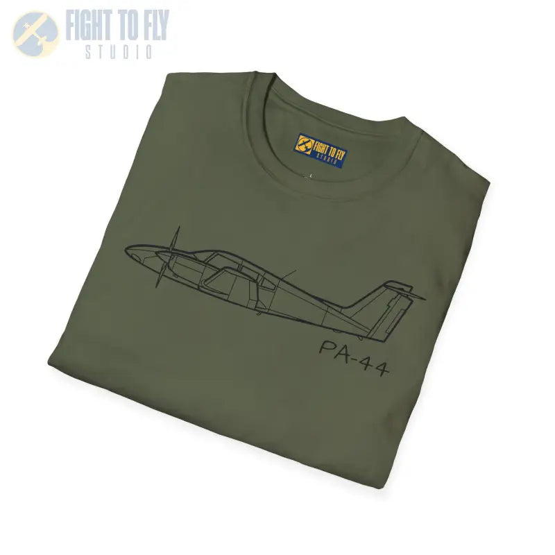 PA-44 T-Shirt – Piper Seminole Twin Trainer Tee - Pilot gifts - WWII warbird t-shirt