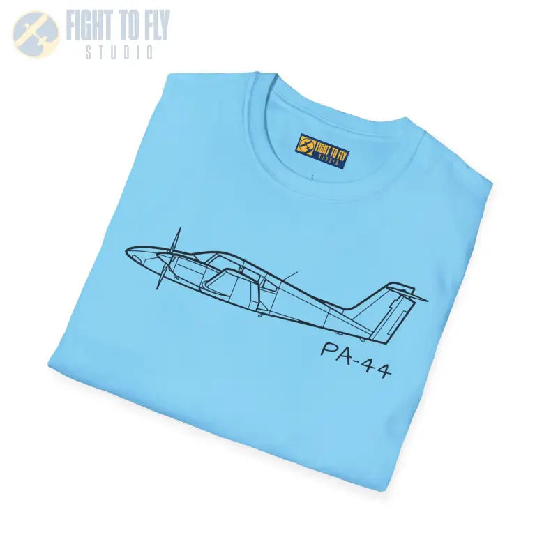 PA-44 T-Shirt – Piper Seminole Twin Trainer Tee - Pilot gifts - WWII warbird t-shirt