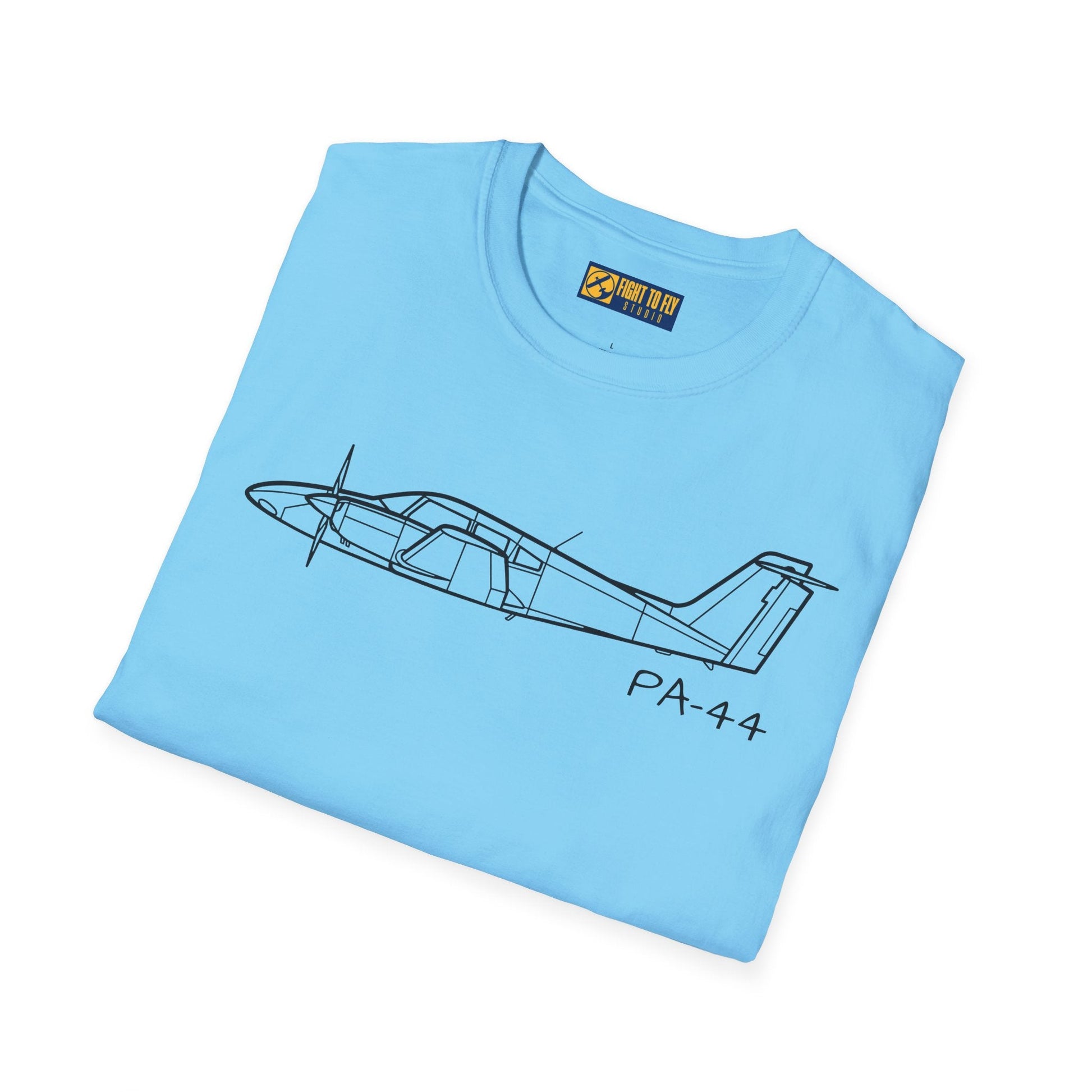 PA-44 T-Shirt – Piper Seminole Twin Trainer Tee - Gifts for pilots - Aviation apparel