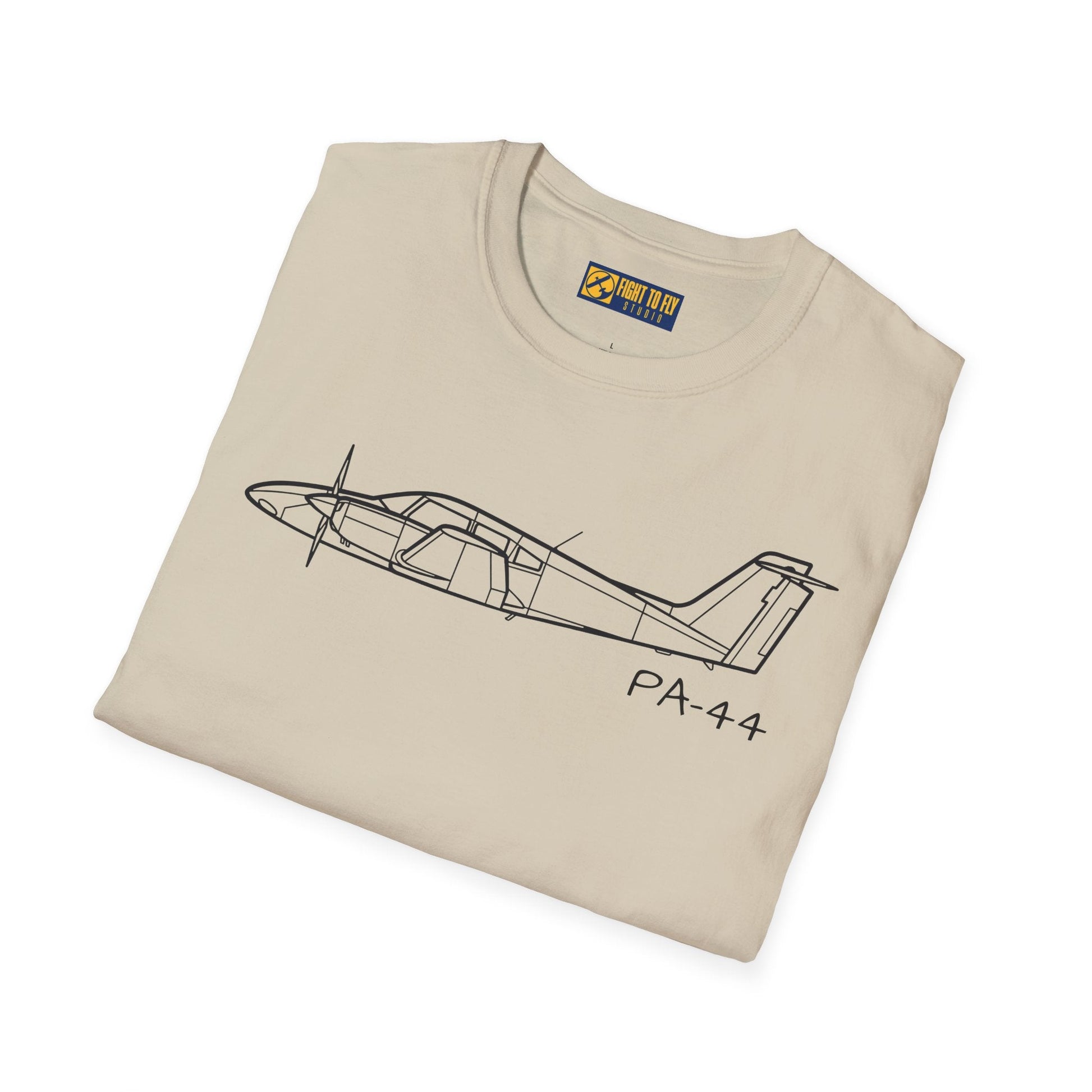 PA-44 T-Shirt – Piper Seminole Twin Trainer Tee - Gifts for pilots - Aviation apparel