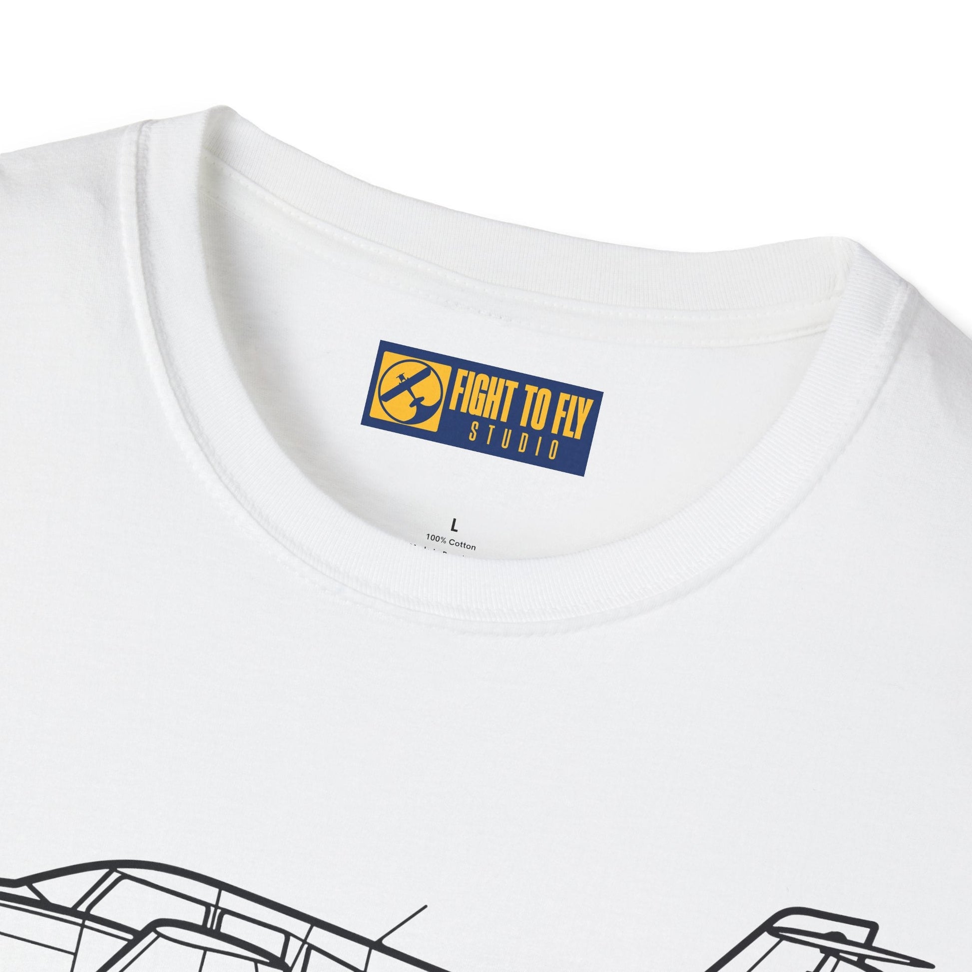 PA-44 T-Shirt – Piper Seminole Twin Trainer Tee - Gifts for pilots - Aviation apparel