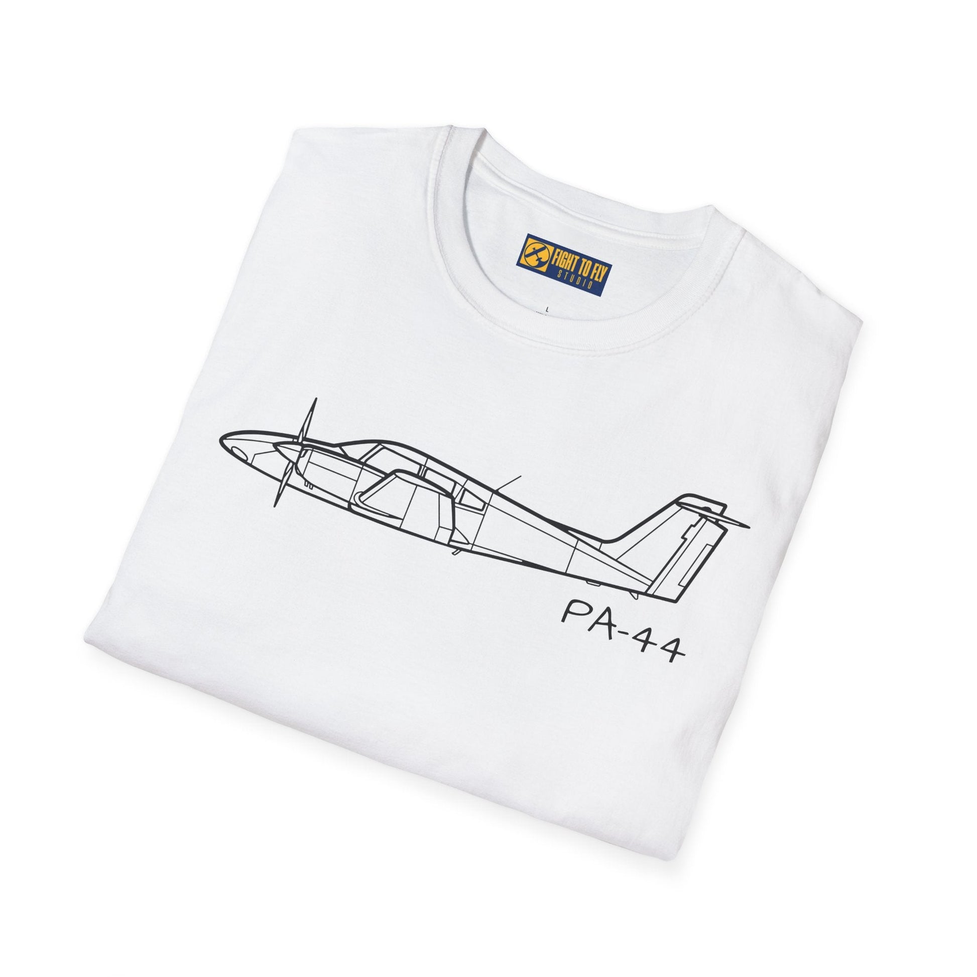 PA-44 T-Shirt – Piper Seminole Twin Trainer Tee - Gifts for pilots - Aviation apparel