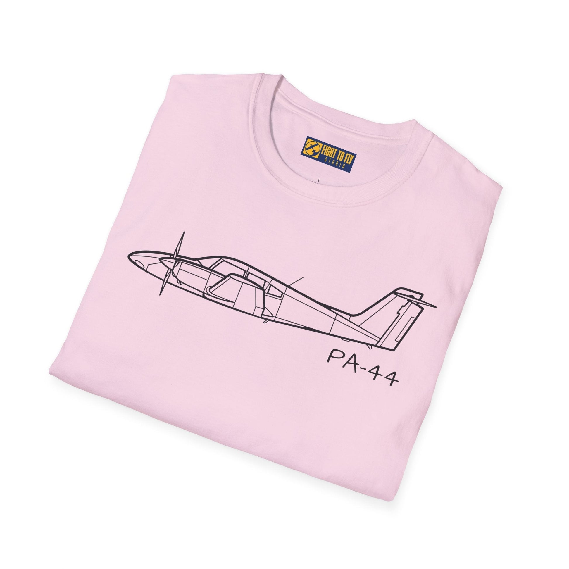 PA-44 T-Shirt – Piper Seminole Twin Trainer Tee - Gifts for pilots - Aviation apparel