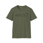 PA-44 Seminole T-Shirt - Pilot gifts - WWII warbird t-shirt