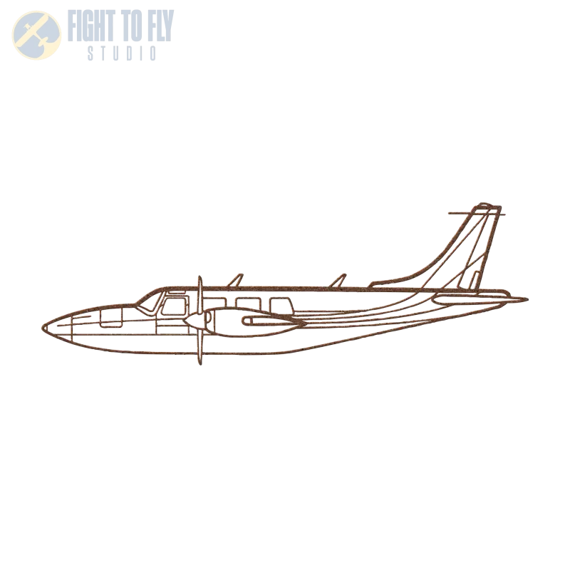 PA-60-600 Die Cut Metal Wall Art - Sign - Pilot gifts - WWII warbird t-shirt