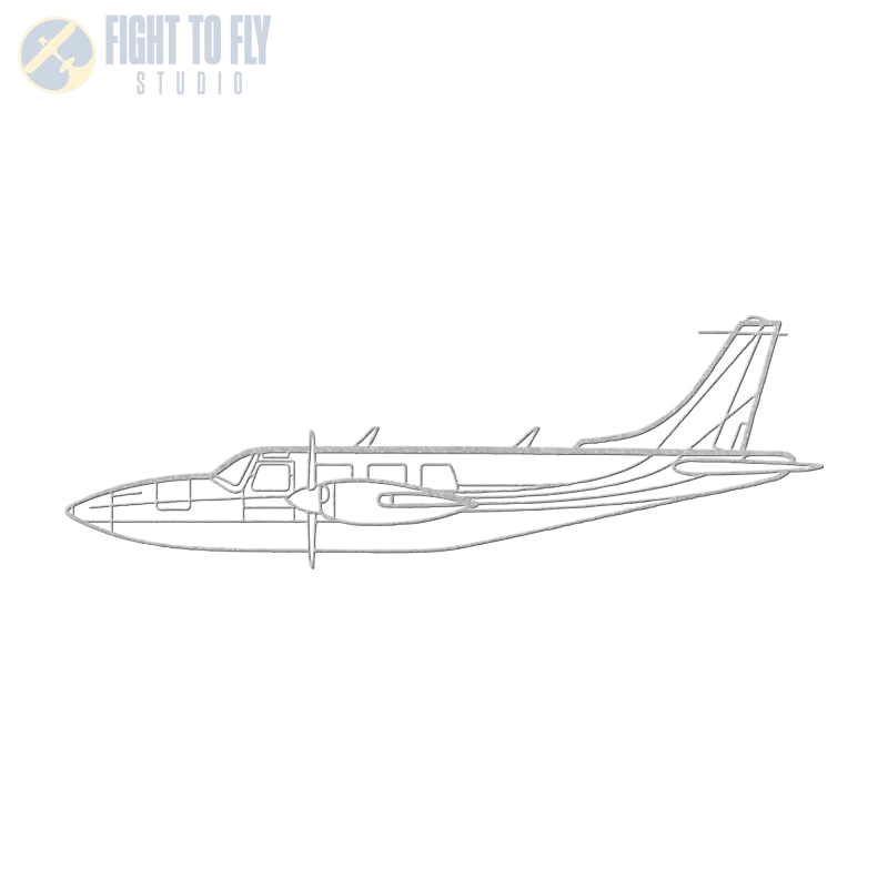 PA-60-600 Die Cut Metal Wall Art - Sign - Pilot gifts - WWII warbird t-shirt