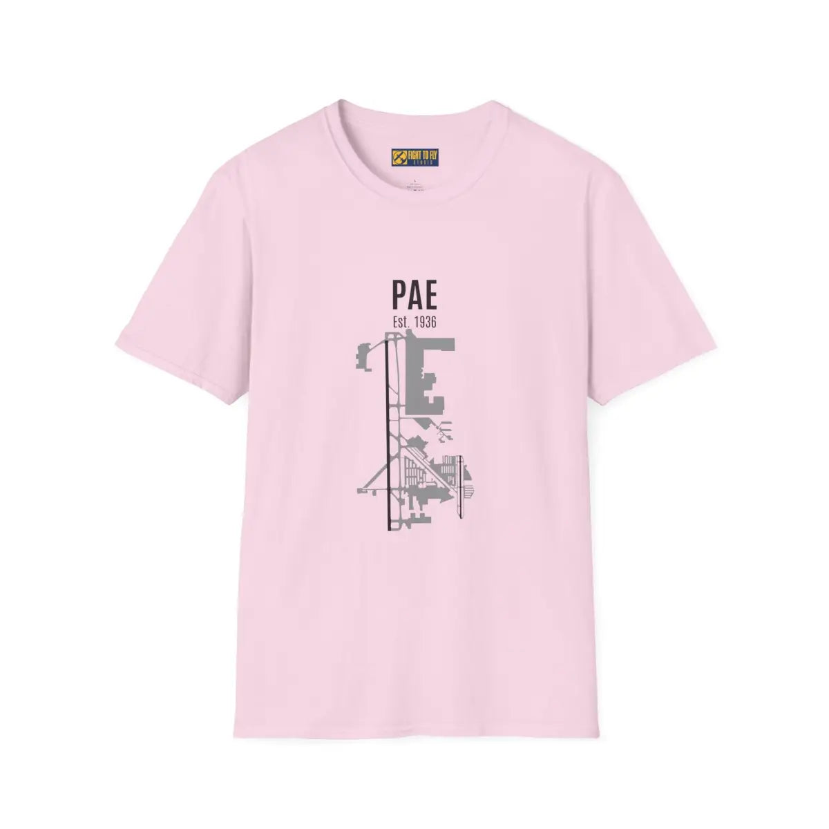 Paine Field - PAE Est. 1936 Graphic Tee - T-Shirt - Pilot gifts - WWII warbird t-shirt