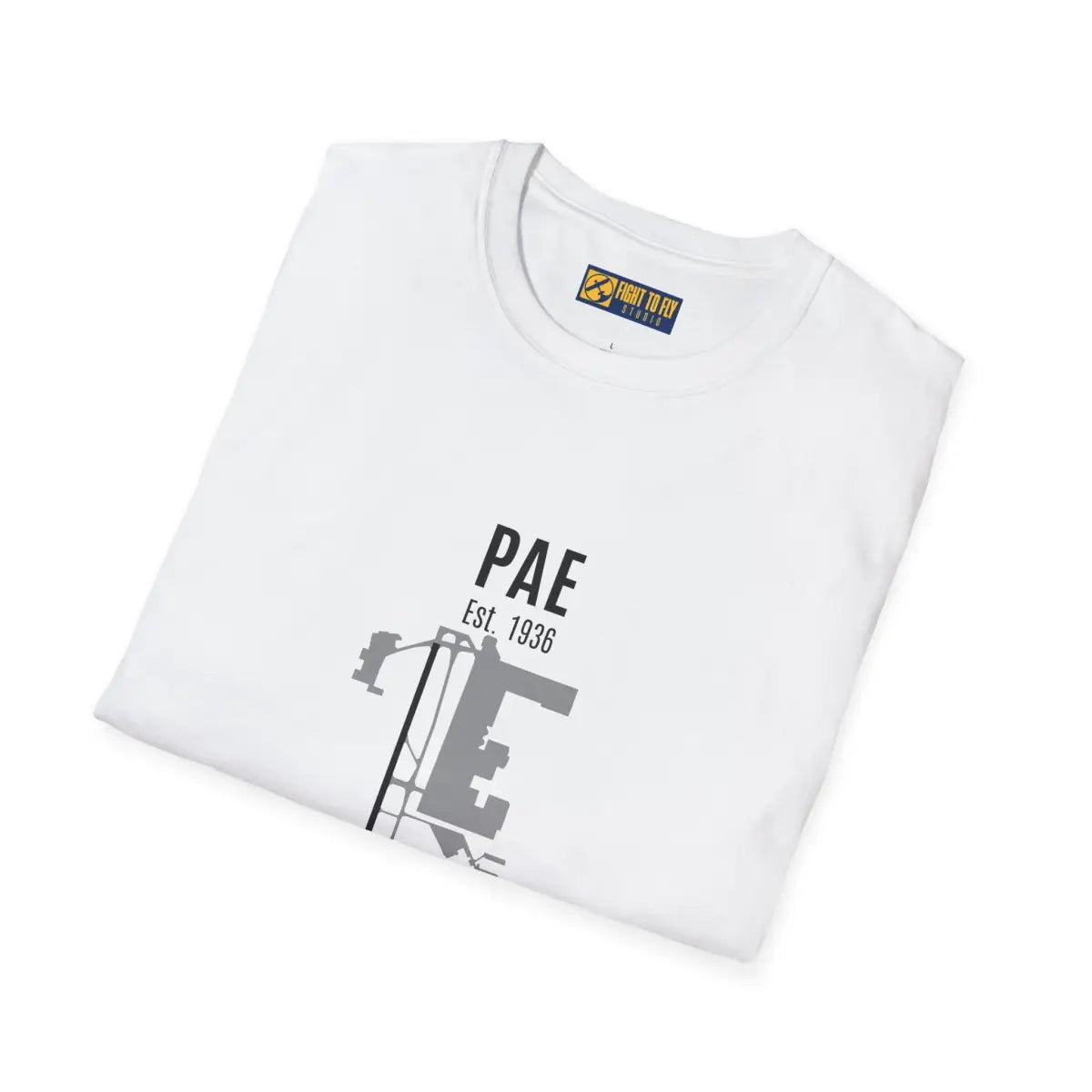 Paine Field - PAE Est. 1936 Graphic Tee - T-Shirt - Pilot gifts - WWII warbird t-shirt