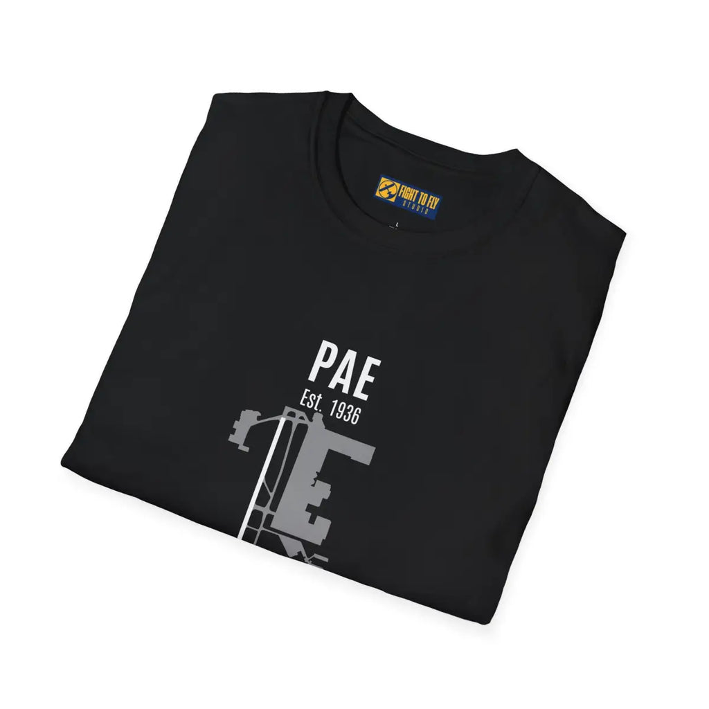 Paine Field - PAE Est. 1936 Graphic Tee - T-Shirt - Gifts for pilots - Aviation apparel