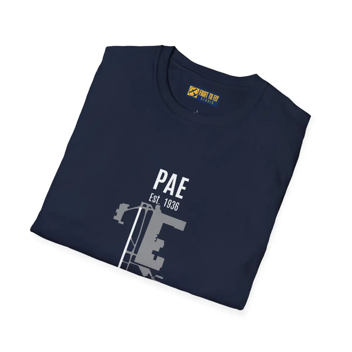 Paine Field - PAE Est. 1936 Graphic Tee - T-Shirt - Pilot gifts - WWII warbird t-shirt