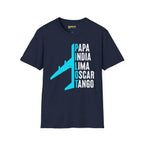 Papa India Lima Oscar Tango - PILOT - T-Shirt - Pilot gifts - WWII warbird t-shirt
