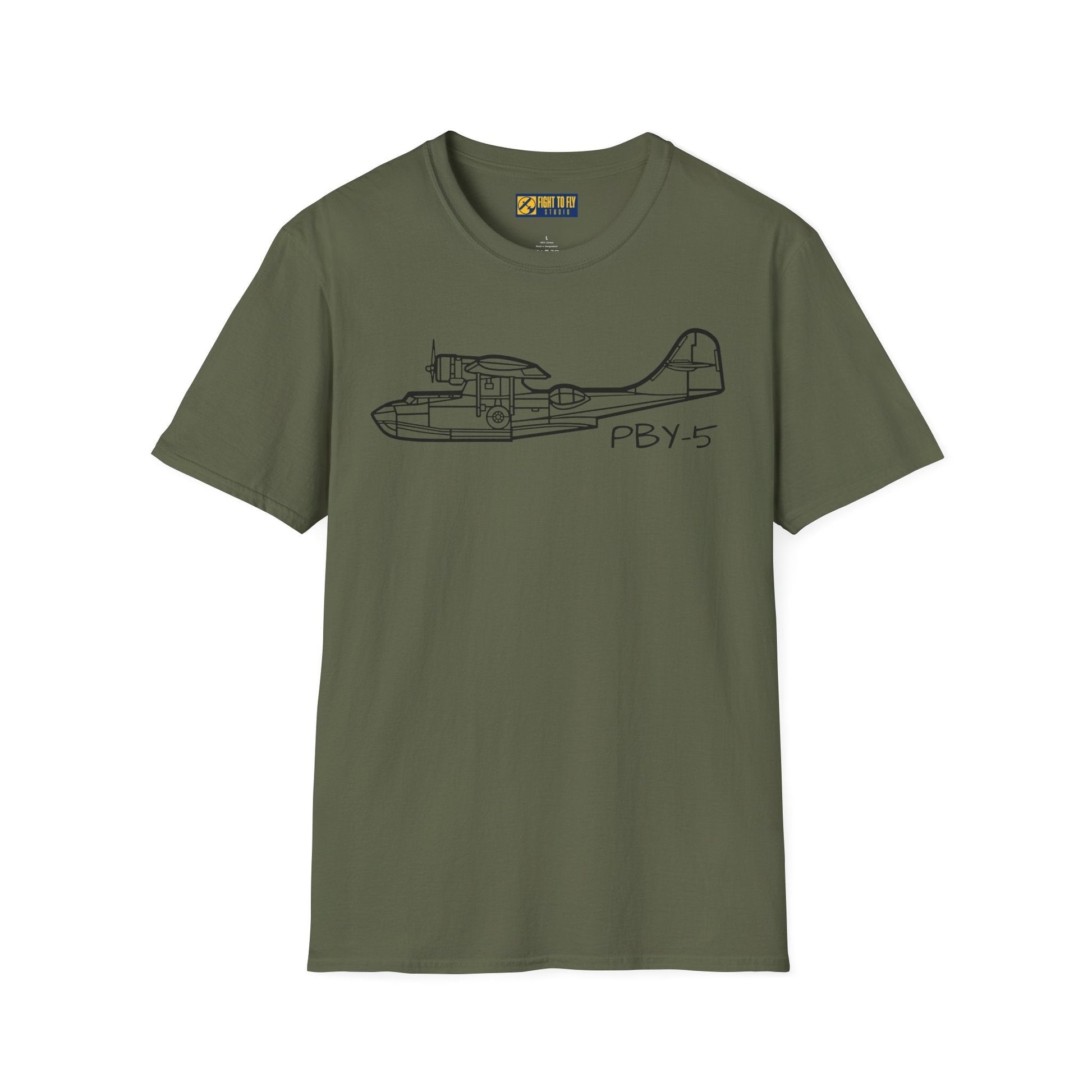 PBY-5 Catalina T-Shirt – WWII Flying Boat Amphibious Aircraft Tee - Pilot gifts - warbird t-shirt