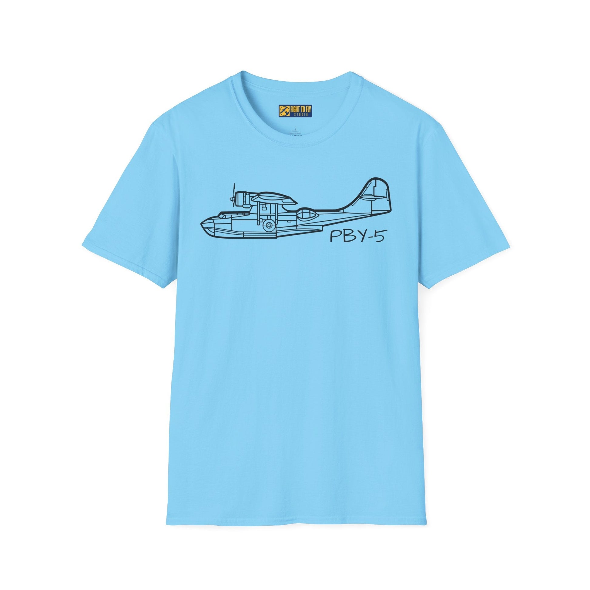 PBY-5 Catalina T-Shirt – WWII Flying Boat Amphibious Aircraft Tee - Pilot gifts - warbird t-shirt
