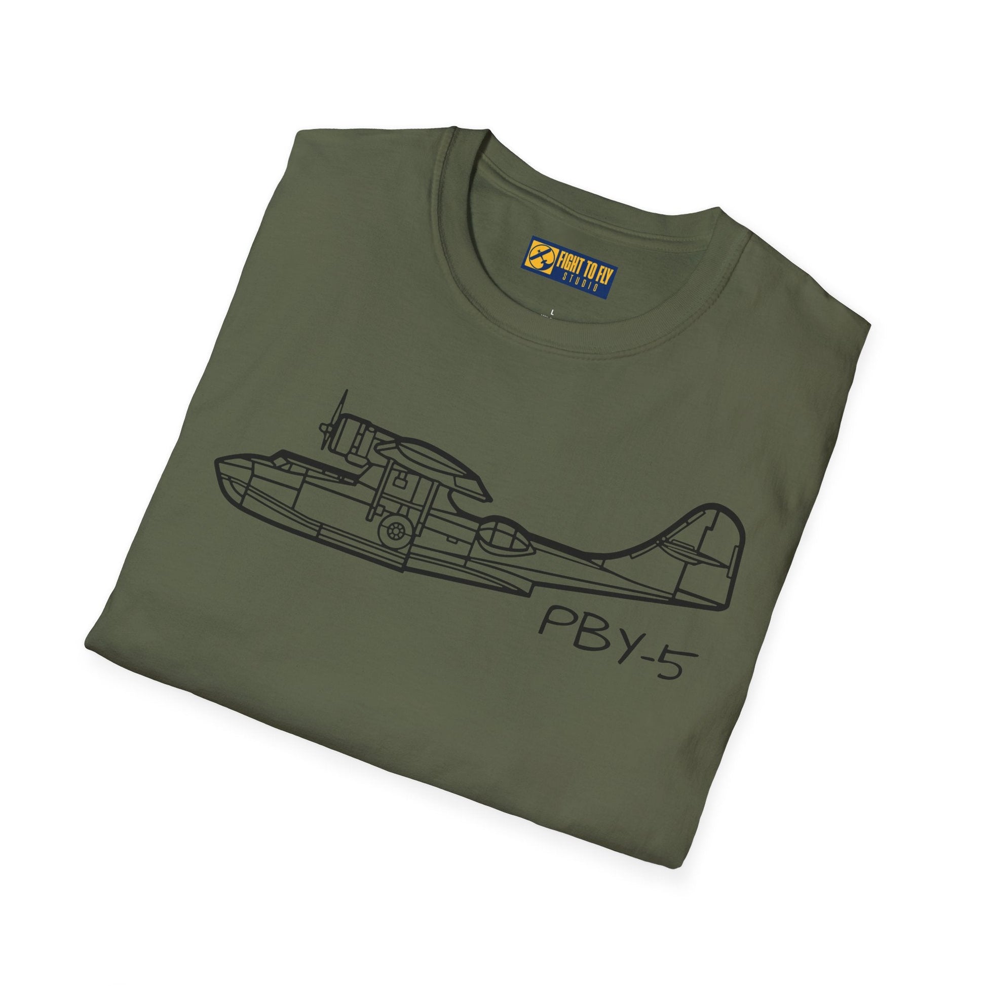 PBY-5 Catalina T-Shirt – WWII Flying Boat Amphibious Aircraft Tee - Pilot gifts - warbird t-shirt