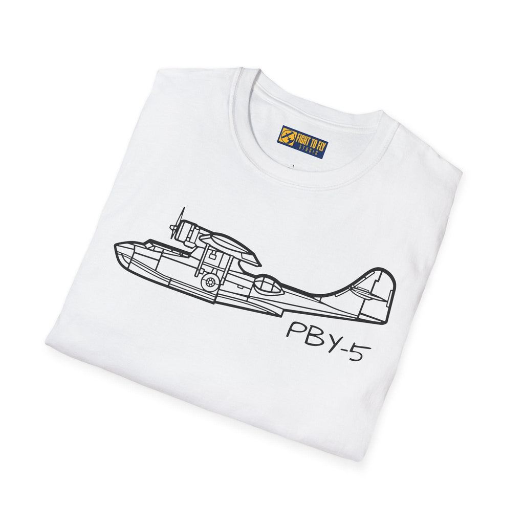 PBY-5 Catalina T-Shirt – WWII Flying Boat Amphibious Aircraft Tee - Pilot gifts - warbird t-shirt
