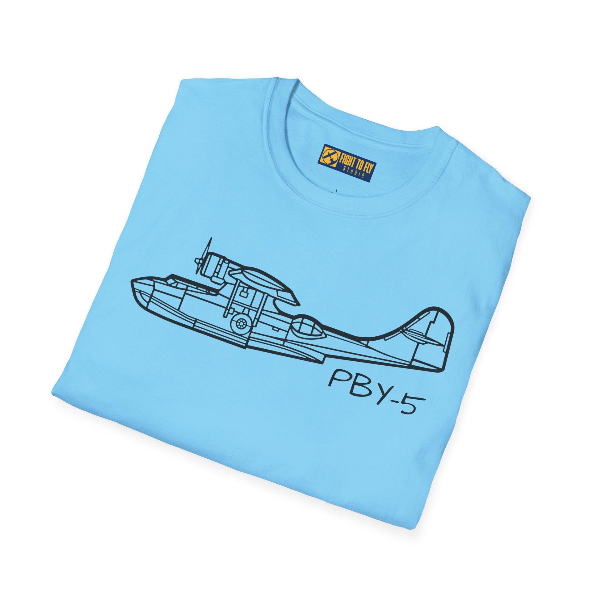 PBY-5 Catalina T-Shirt – WWII Flying Boat Amphibious Aircraft Tee - Pilot gifts - warbird t-shirt