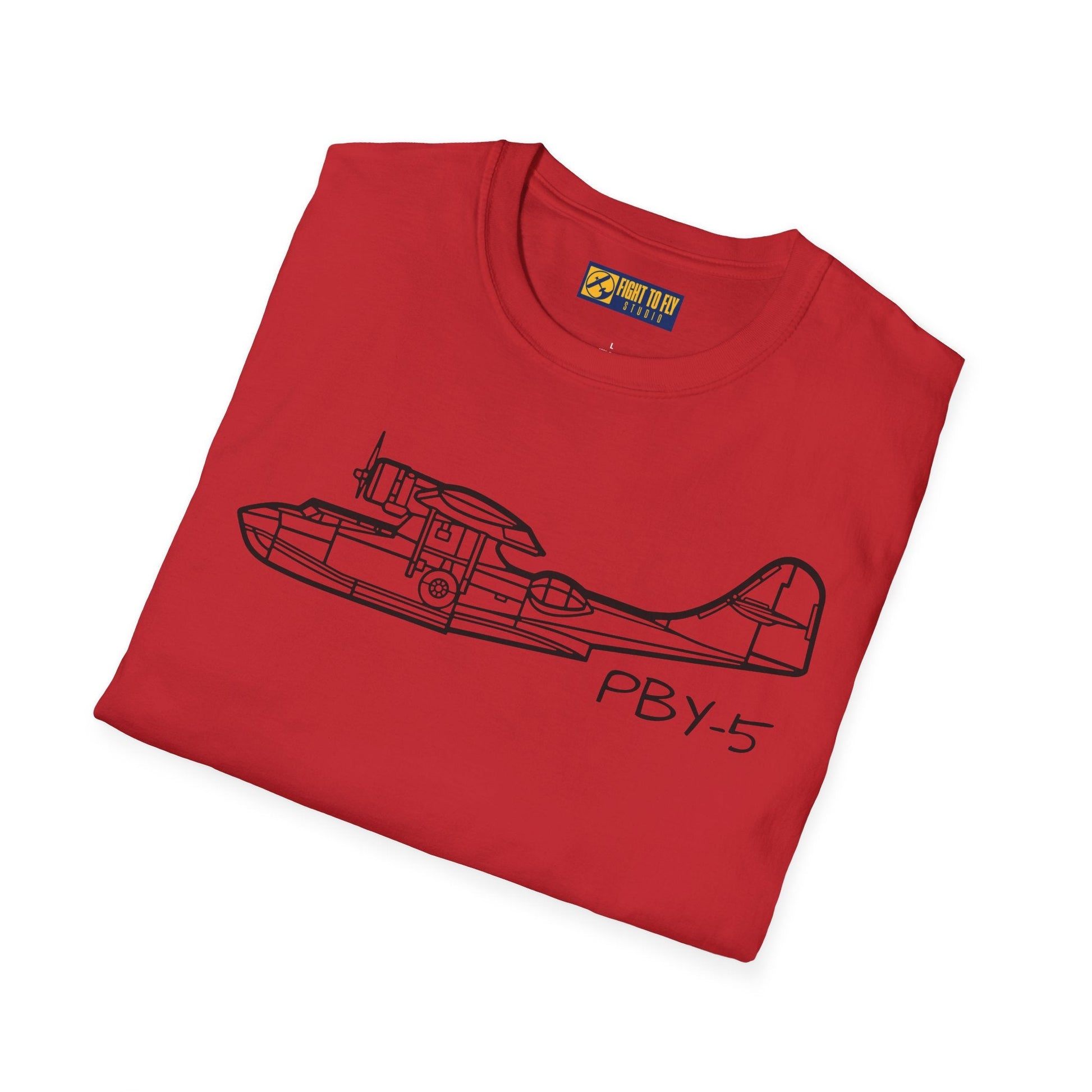 PBY-5 Catalina T-Shirt – WWII Flying Boat Amphibious Aircraft Tee - Pilot gifts - warbird t-shirt