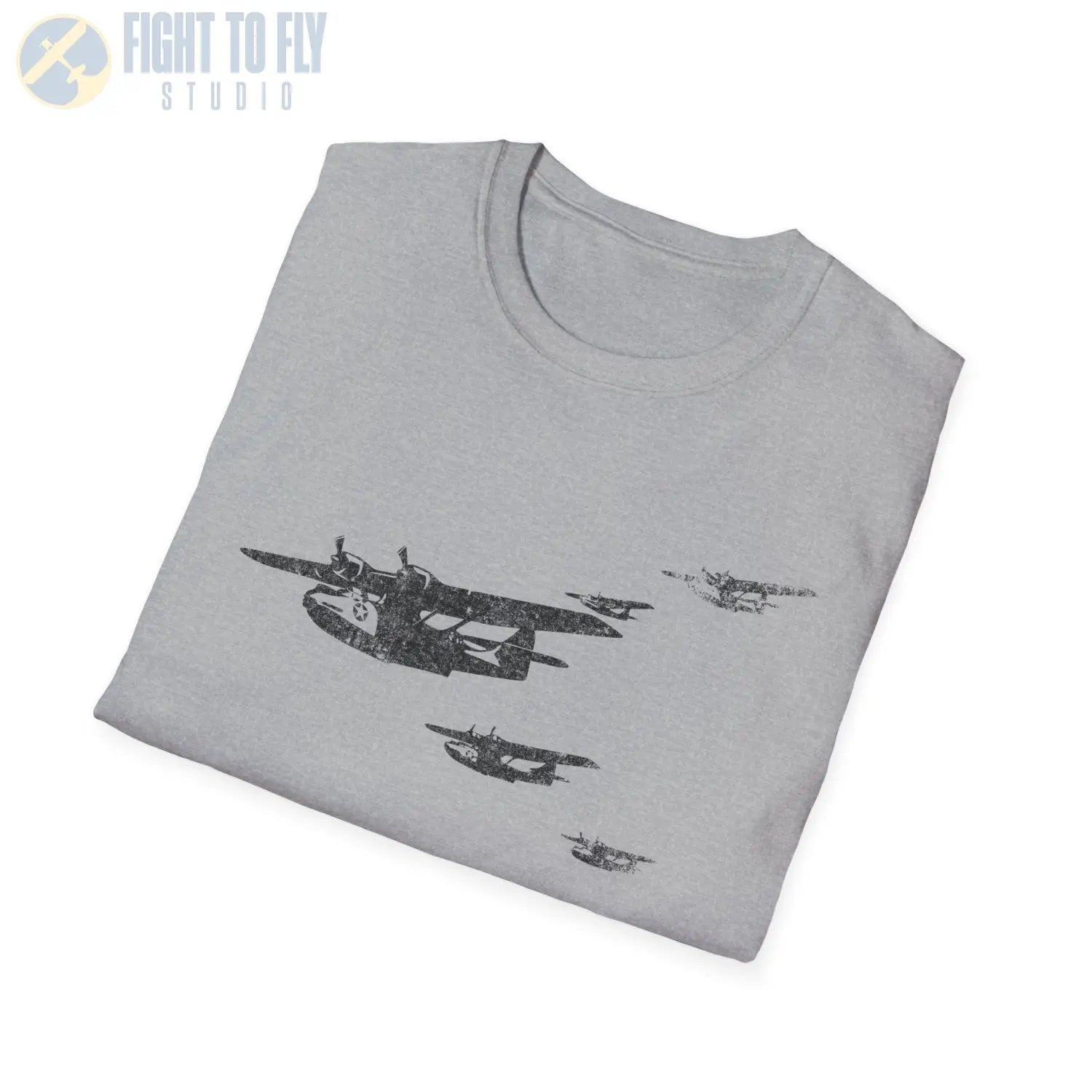 PBY Catalina “Island Hopper” WWII Formation T-Shirt - Pilot gifts - warbird t-shirt
