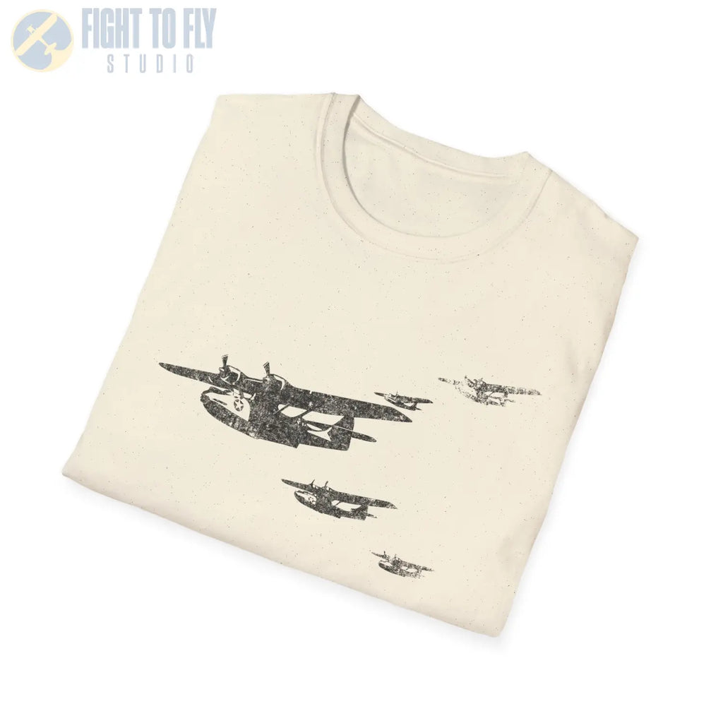 PBY Catalina “Island Hopper” WWII Formation T-Shirt - Pilot gifts - warbird t-shirt