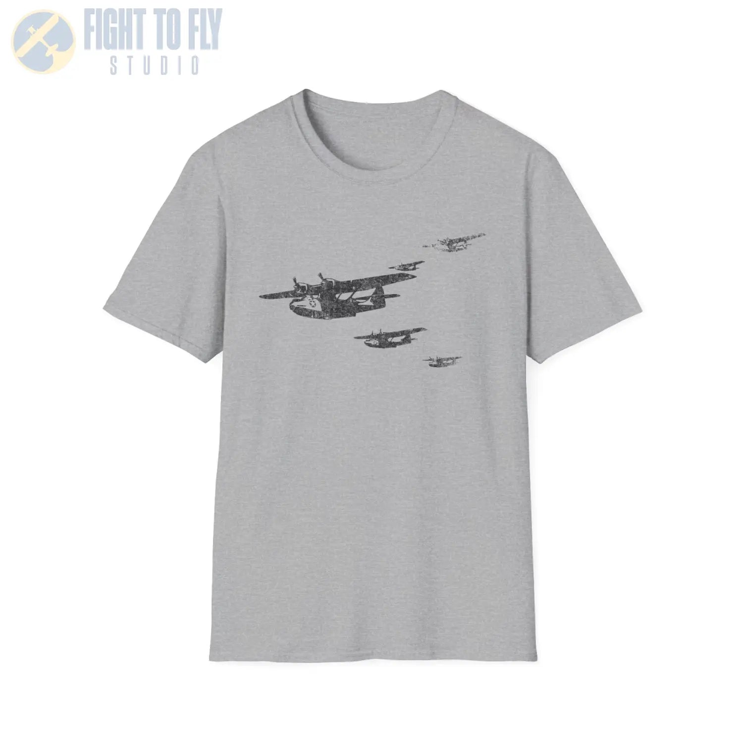 PBY Catalina “Island Hopper” WWII Formation T-Shirt - Pilot gifts - warbird t-shirt