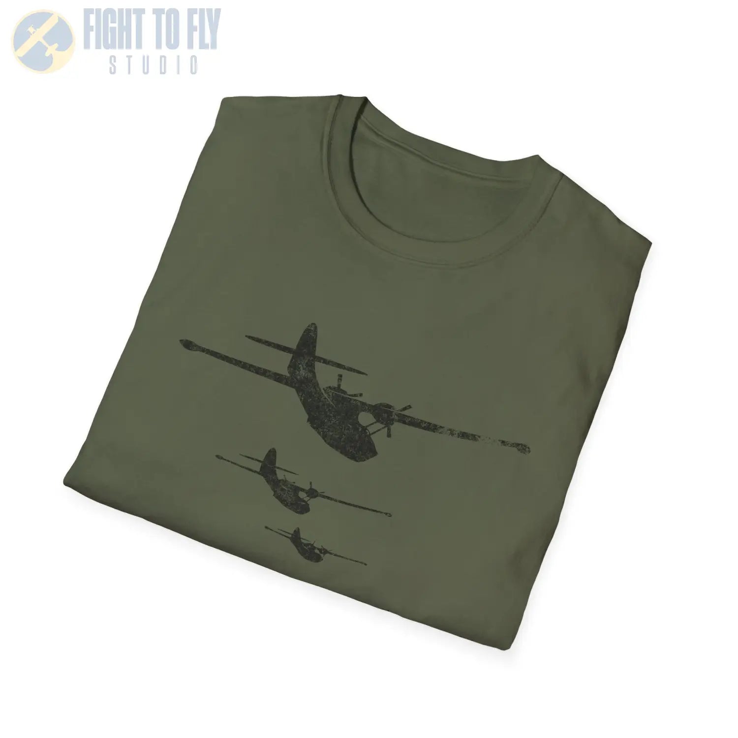PBY Catalina “Ocean Patrol” Formation T-Shirt - Pilot gifts - WWII warbird t-shirt