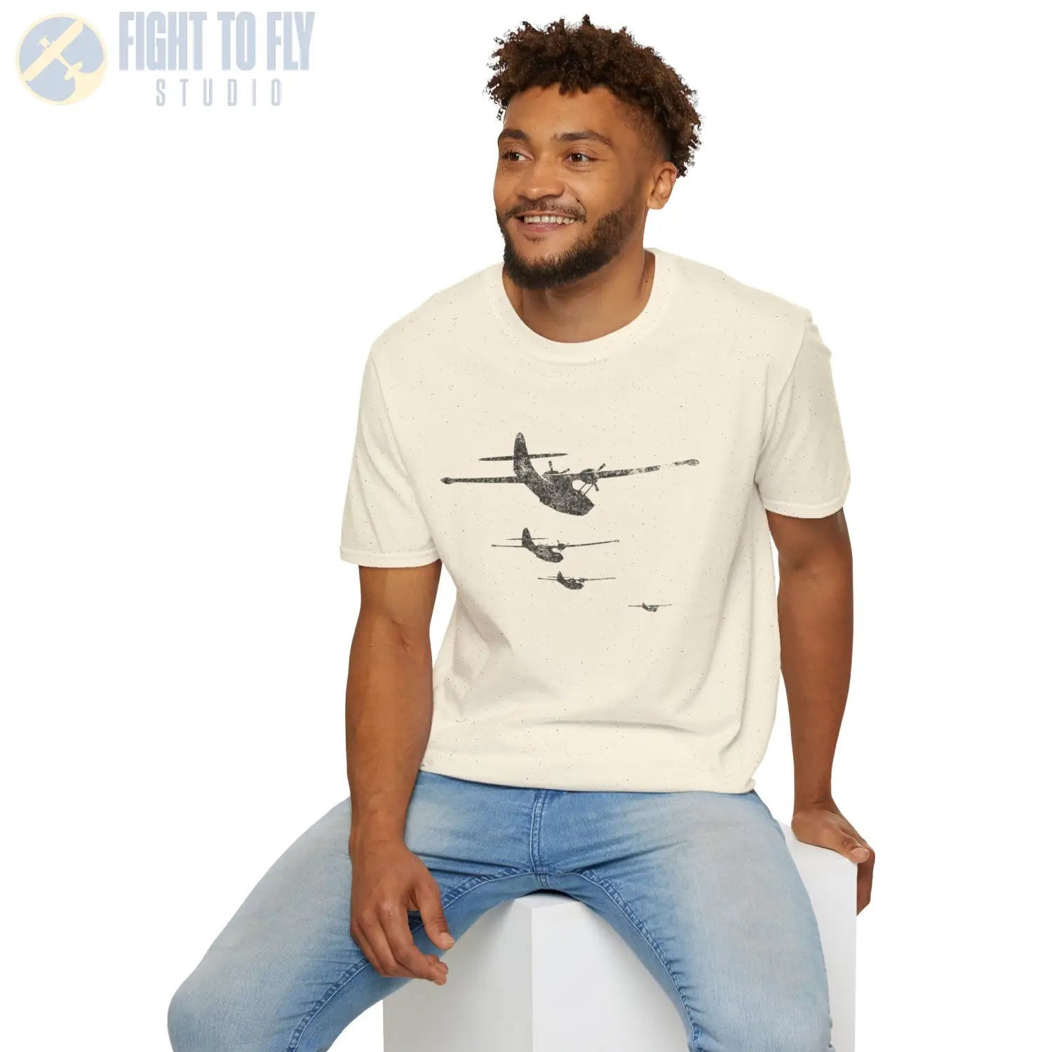 PBY Catalina “Ocean Patrol” Formation T-Shirt - Pilot gifts - WWII warbird t-shirt