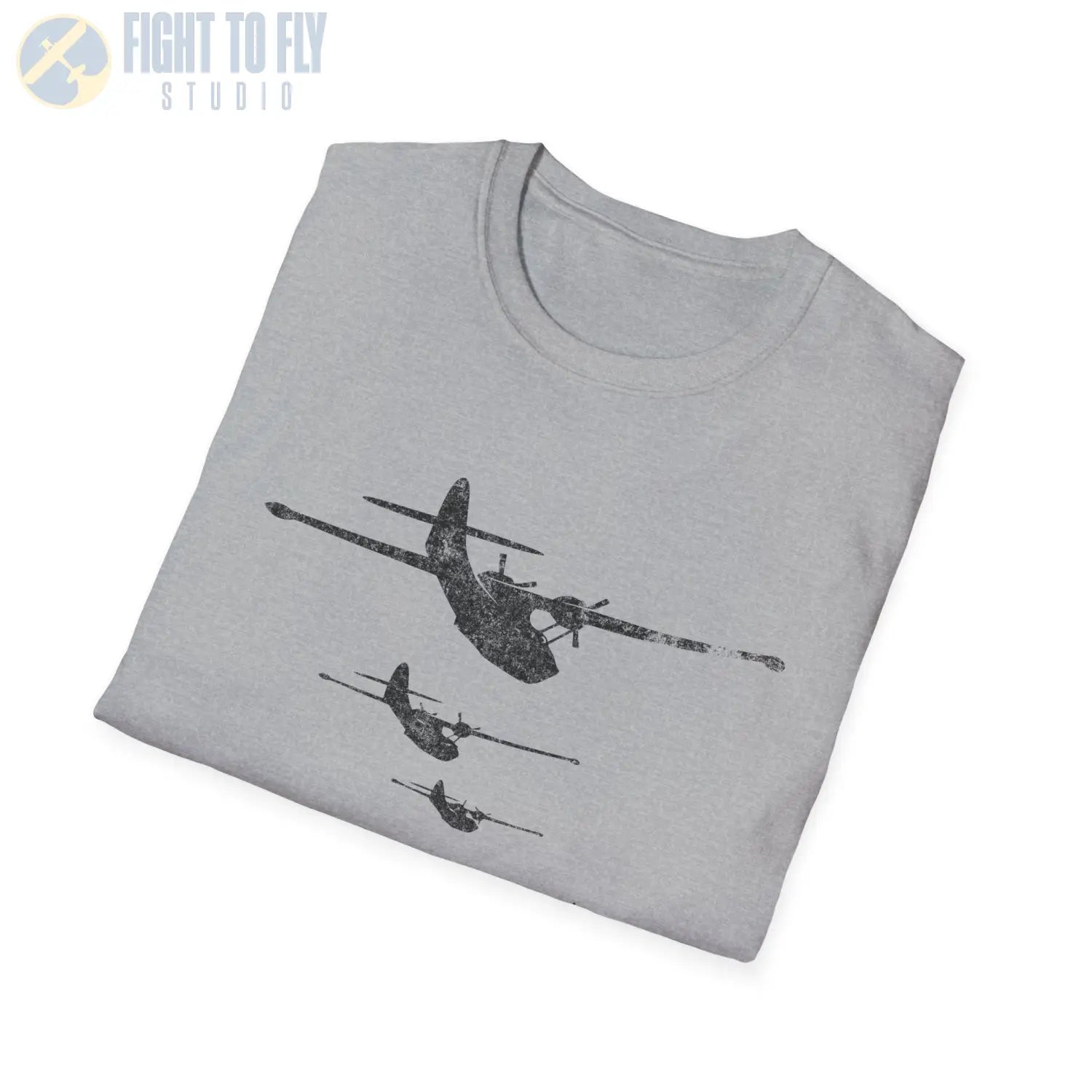 PBY Catalina “Ocean Patrol” Formation T-Shirt - Pilot gifts - WWII warbird t-shirt