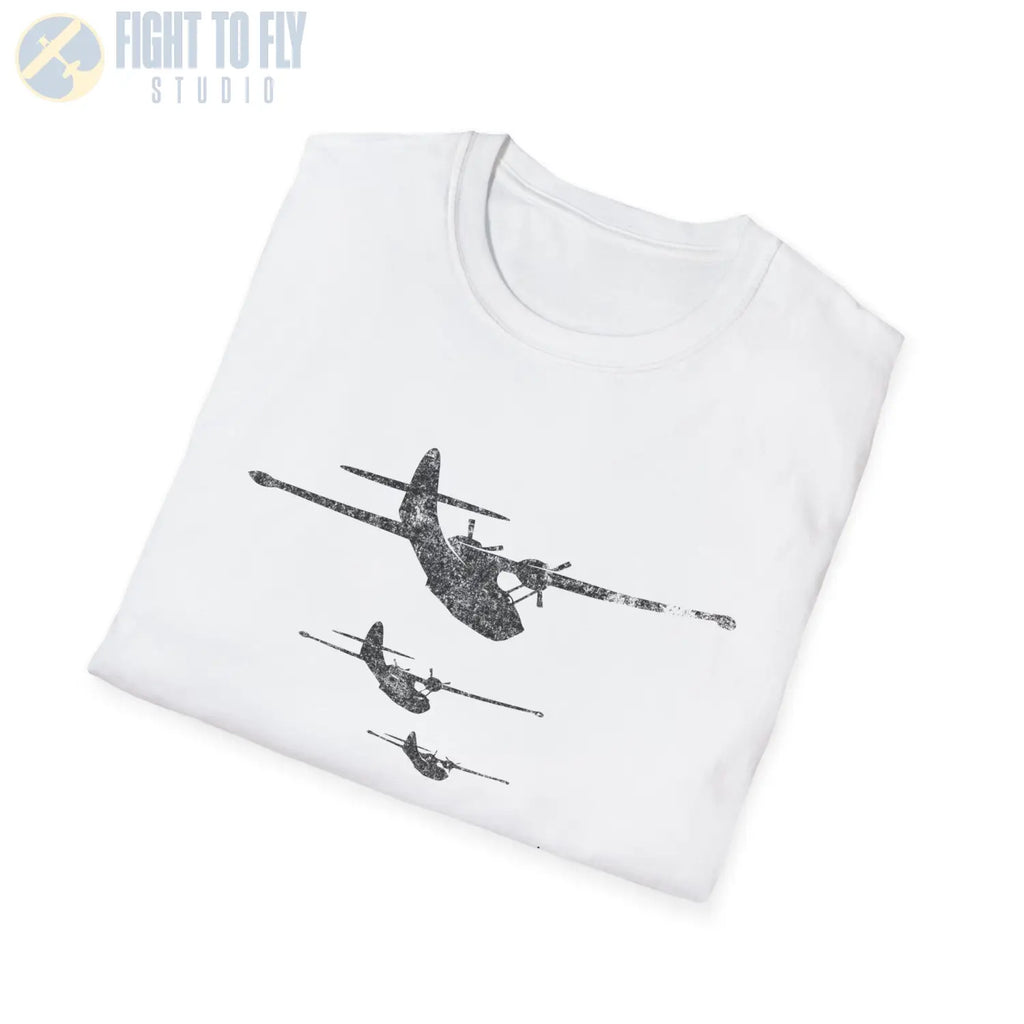 PBY Catalina “Ocean Patrol” Formation T-Shirt - Pilot gifts - WWII warbird t-shirt