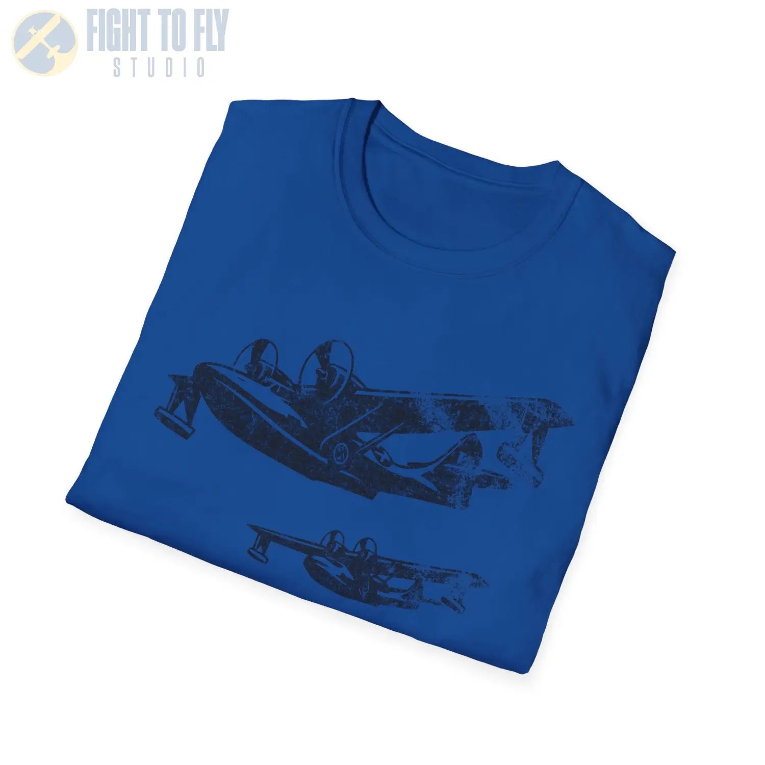 PBY Catalina “Triple Formation” WWII T-Shirt - Pilot gifts - warbird t-shirt