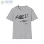 PBY Catalina “Triple Formation” WWII T-Shirt - Pilot gifts - warbird t-shirt