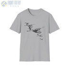 PBY Catalina “Wings Over Water” WWII Formation T-Shirt - Pilot gifts - warbird t-shirt
