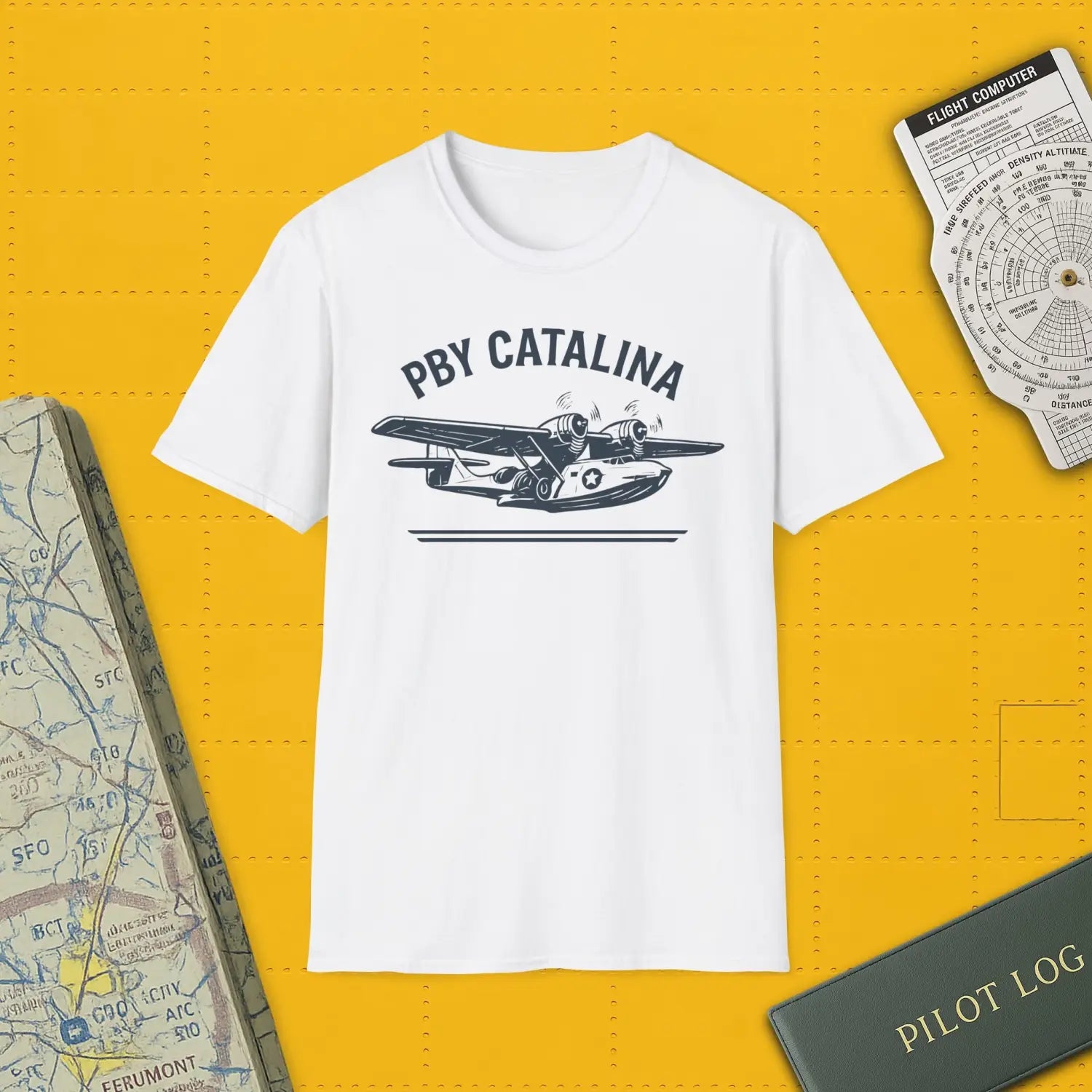Consolidated PBY Catalina Premium T-Shirt - Pilot gifts - WWII warbird t-shirt