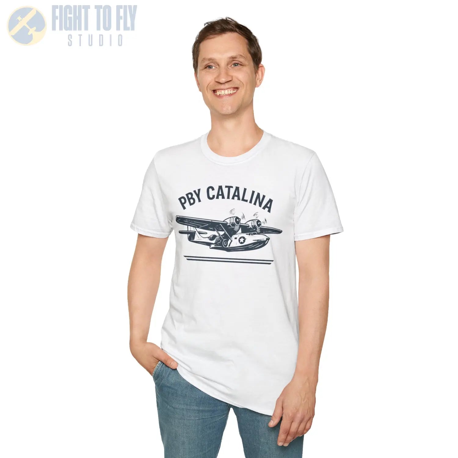 Consolidated PBY Catalina Premium T-Shirt - Pilot gifts - WWII warbird t-shirt