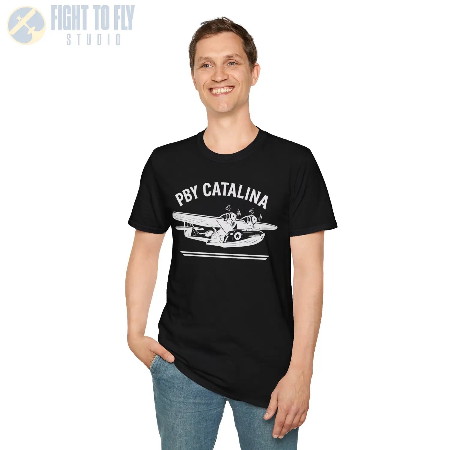 Consolidated PBY Catalina Premium T-Shirt - Pilot gifts - WWII warbird t-shirt