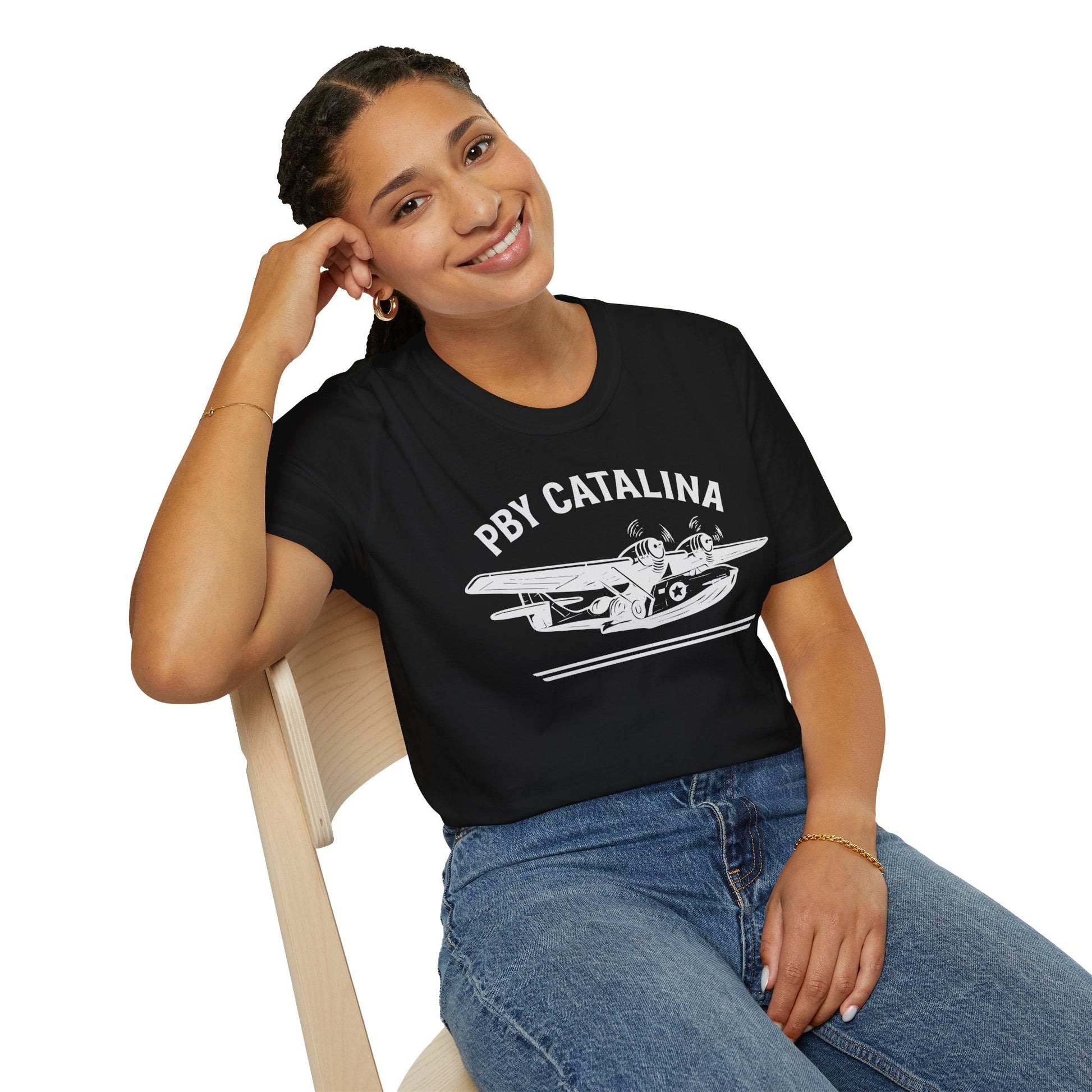 PBY Premium T-Shirt – Consolidated Catalina WWII Flying Boat Tee - Pilot gifts - warbird t-shirt