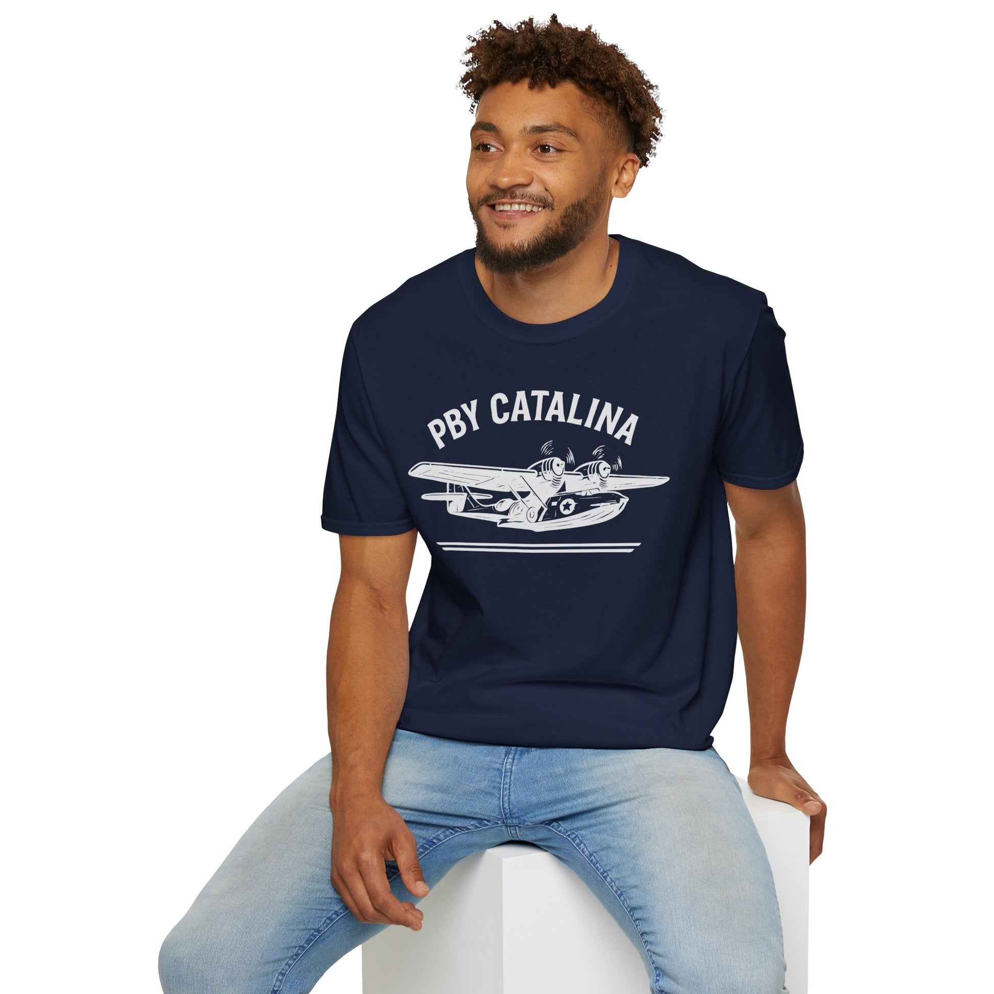 PBY Premium T-Shirt – Consolidated Catalina WWII Flying Boat Tee - Pilot gifts - warbird t-shirt