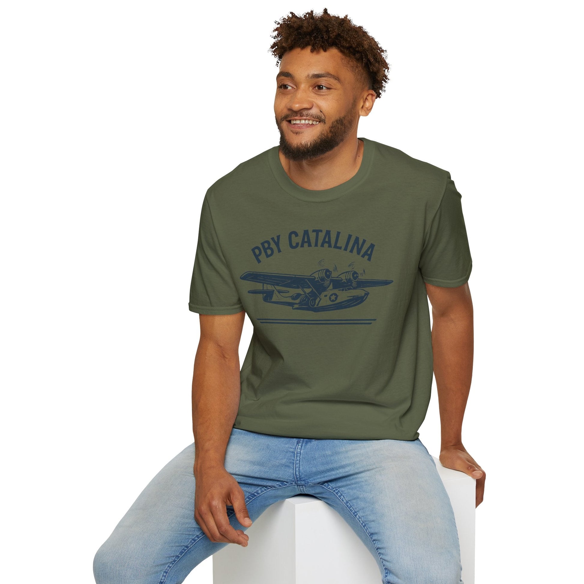 PBY Premium T-Shirt – Consolidated Catalina WWII Flying Boat Tee - Pilot gifts - warbird t-shirt