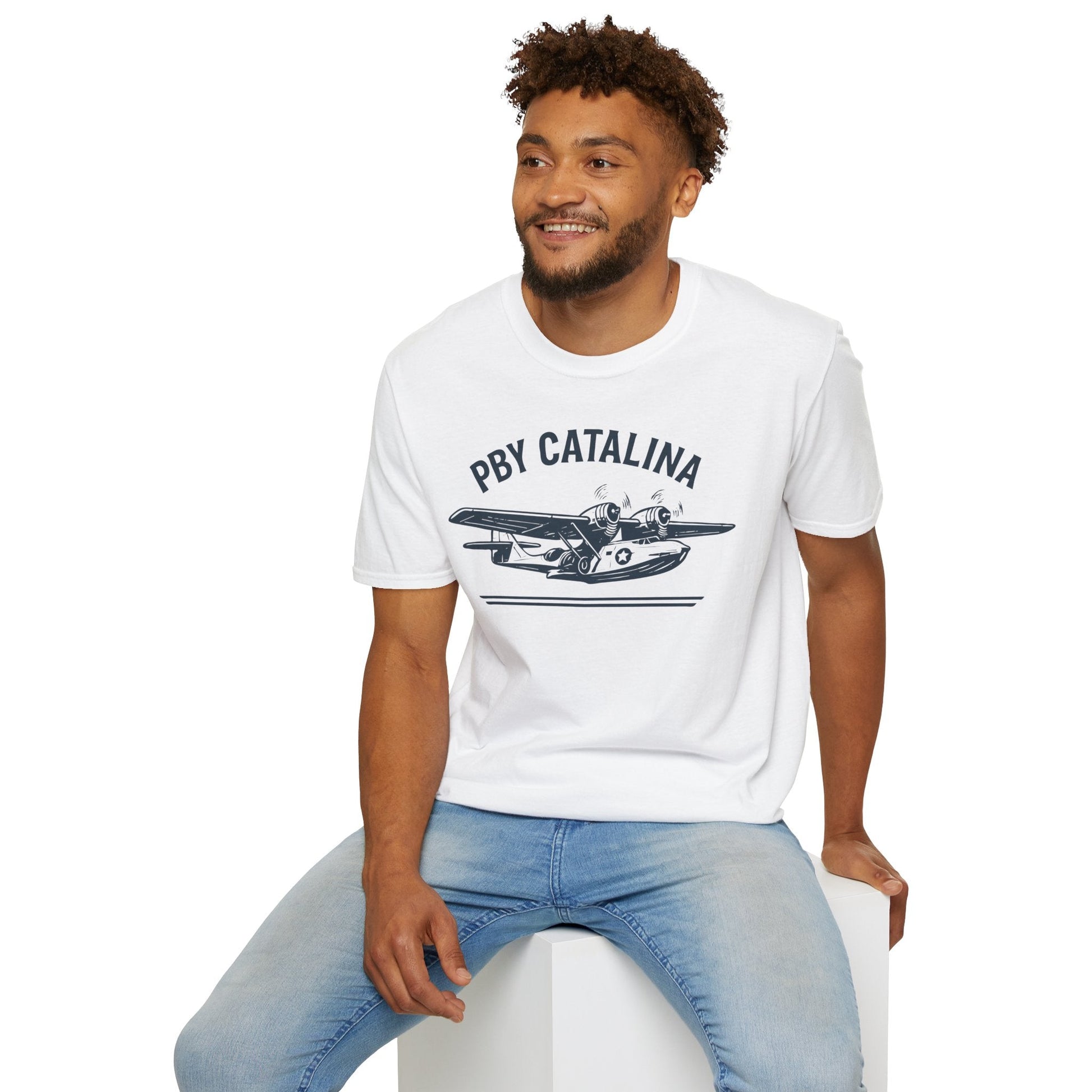 PBY Premium T-Shirt – Consolidated Catalina WWII Flying Boat Tee - Pilot gifts - warbird t-shirt