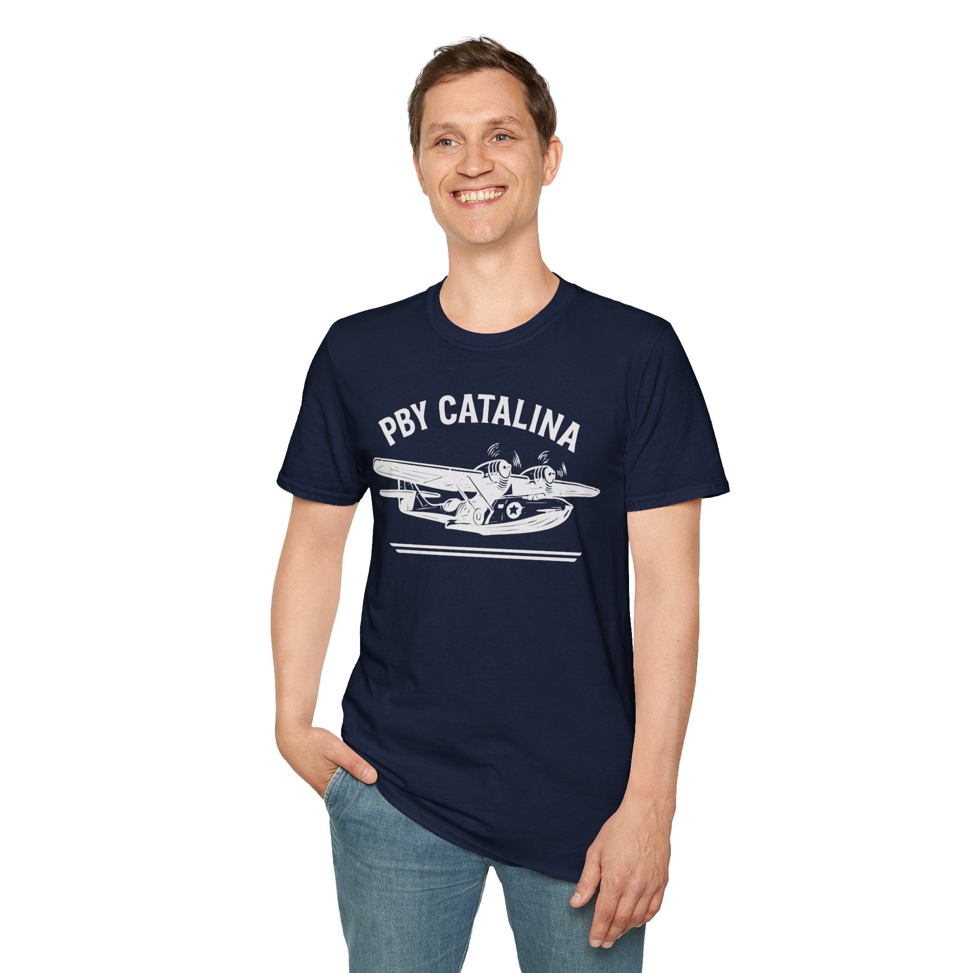 PBY Premium T-Shirt – Consolidated Catalina WWII Flying Boat Tee - Pilot gifts - warbird t-shirt