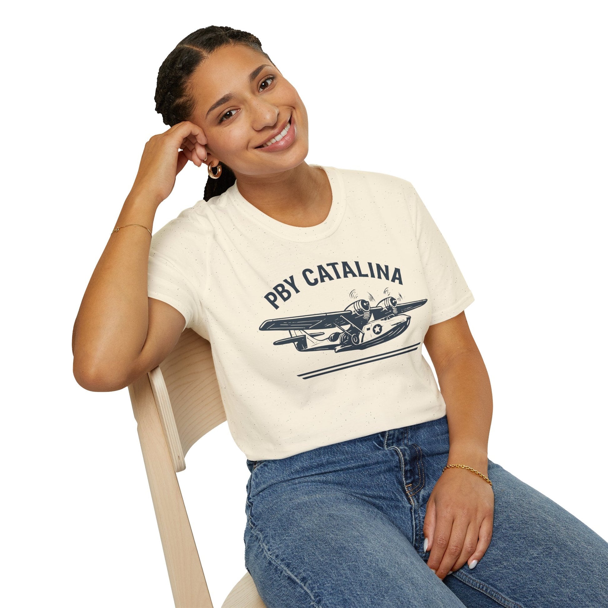 PBY Premium T-Shirt – Consolidated Catalina WWII Flying Boat Tee - Pilot gifts - warbird t-shirt