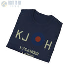 Personalized RAF Type B Roundel Shirt — Custom Squadron Codes & Aircraft Markings - T-Shirt - Pilot gifts - WWII