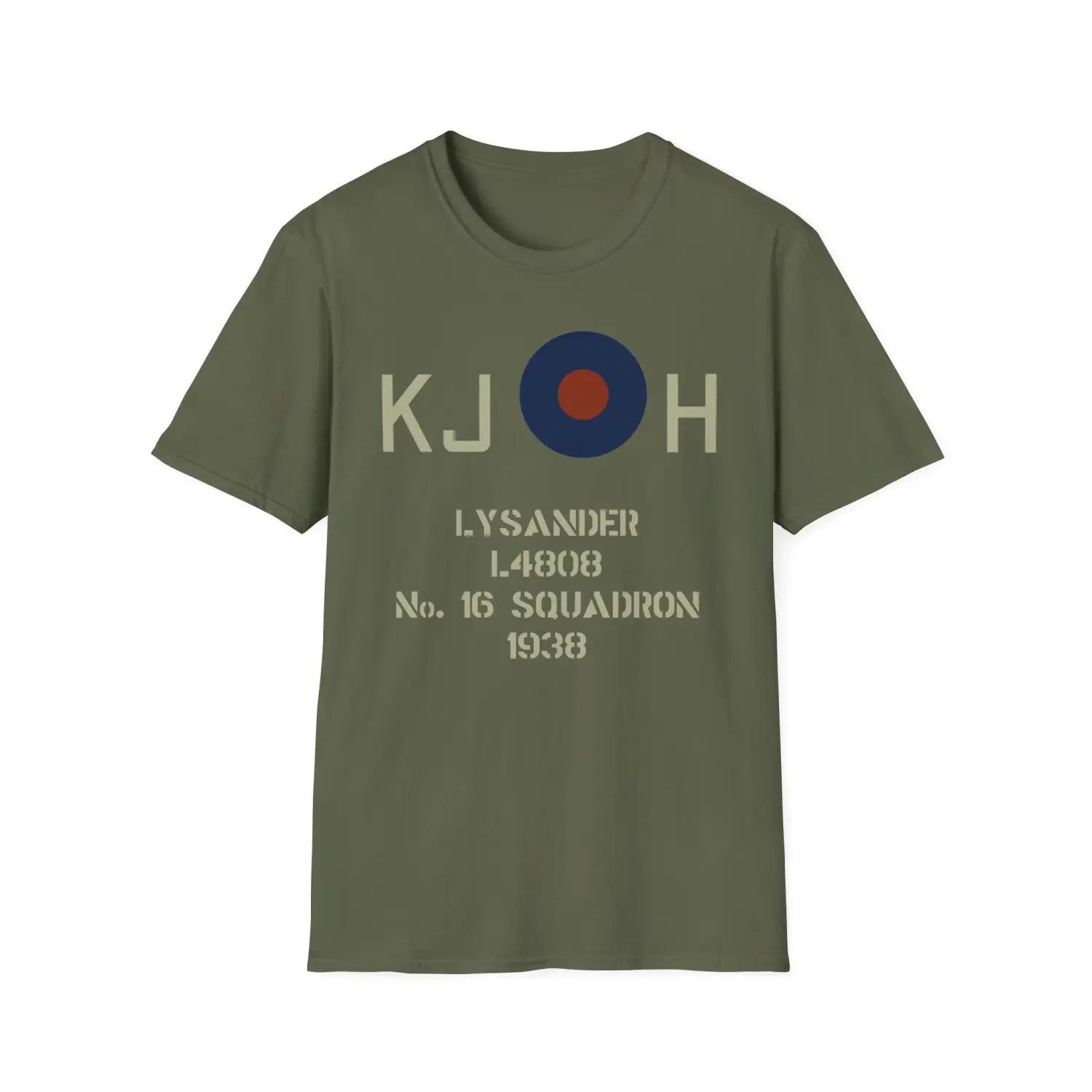 Personalized RAF Type B Roundel Shirt — Custom Squadron Codes & Aircraft Markings - T-Shirt - Pilot gifts - WWII