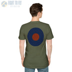 Personalized RAF Type B Roundel Shirt — Custom Squadron Codes & Aircraft Markings - T-Shirt - Pilot gifts - WWII