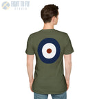 Personalized RAF Type C Roundel Shirt — Custom Squadron Codes & Aircraft Markings - T-Shirt - Pilot gifts - WWII