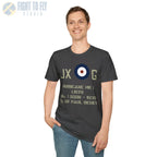 Personalized RAF Type C Roundel Shirt — Custom Squadron Codes & Aircraft Markings - T-Shirt - Pilot gifts - WWII