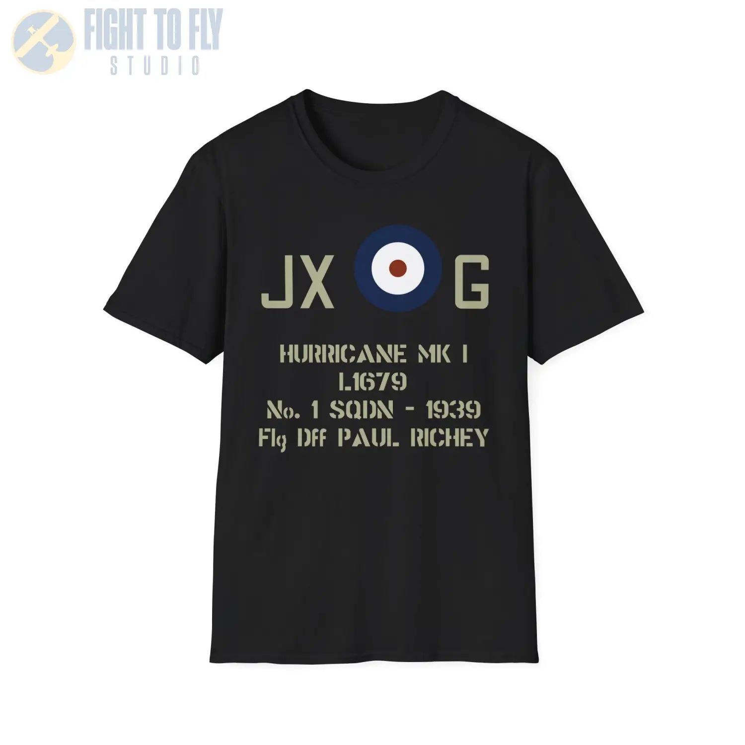 Personalized RAF Type C Roundel Shirt — Custom Squadron Codes & Aircraft Markings - T-Shirt - Pilot gifts - WWII