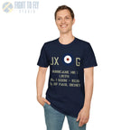 Personalized RAF Type C Roundel Shirt — Custom Squadron Codes & Aircraft Markings - T-Shirt - Pilot gifts - WWII