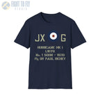Personalized RAF Type C Roundel Shirt — Custom Squadron Codes & Aircraft Markings - T-Shirt - Pilot gifts - WWII