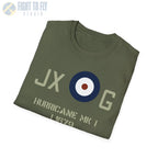 Personalized RAF Type C Roundel Shirt — Custom Squadron Codes & Aircraft Markings - T-Shirt - Pilot gifts - WWII